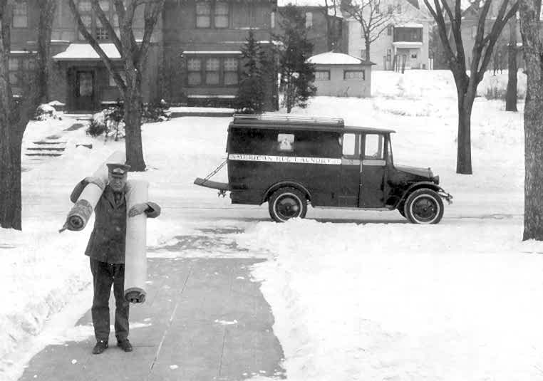 American Rug Laundry Van